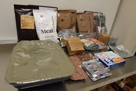MRE Meals During Field Operations